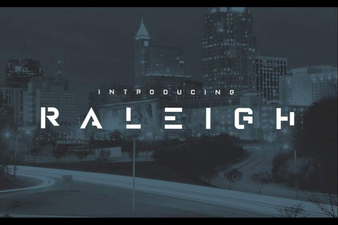 Raleigh Font