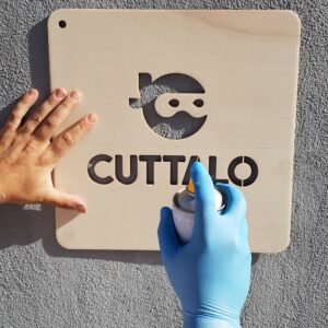 stencil personalizzato muro