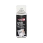 Repositionable spray glue for stencils